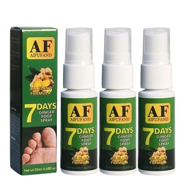 AIFUFAND Foot Spray, Feet Callus Remover, Foot Care Dry Feet, Plantar Moisturizing Deodorant, Waterproof Foot Scrubber File, Pedi Foot Care for Dead, Hard Cracked Dry Skin Manicure Nail Nail Care Cutics Nail Art:_Severe Symptoms ( 3PACK)