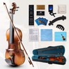 Violin 1/4 Set, Beginner Violin for Kids,Students,1/4 Violin with spruce,maple
