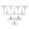 10pcs Luminous Camping Tent Pegs Set ABS 3 Hole Screw