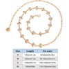 Suyi Gold Chain Belts for Women Rhinestone Waist Chain for