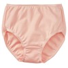 Cervin 100% Cotton Smooth Knit Deep Panties, 3 Color Set