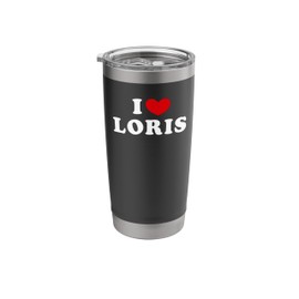 I Love Loris, I Heart Loris Stainless Steel Insulated Tumbler