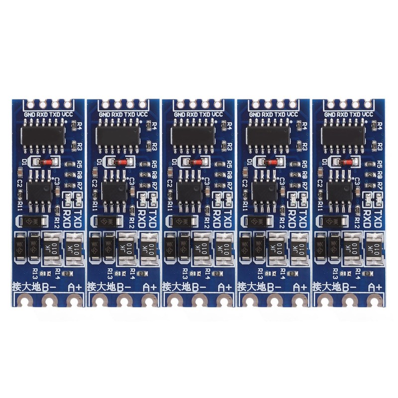 5 Pcs TTL to RS485 Converter Module Strong Anti Interference