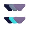 6pk Microfiber Assorted Bikini - 6