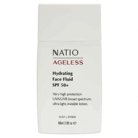 Natio Ageless Hydrating Face Fluid SPF 50+ 60ml