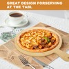 CYEAH 4 Pcs Wood Pizza Peel, 12-Inch Large Wooden Pizza