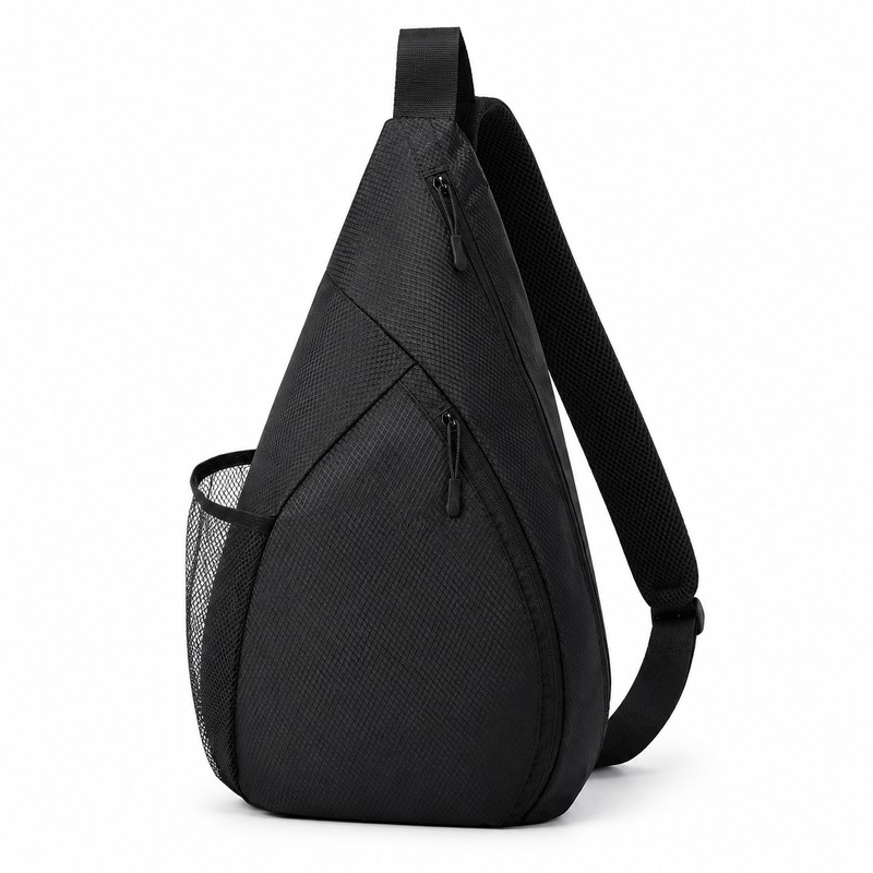 Tennis & Badminton Racket Sling Bag, Adjustable Crossbody Sports Backpack