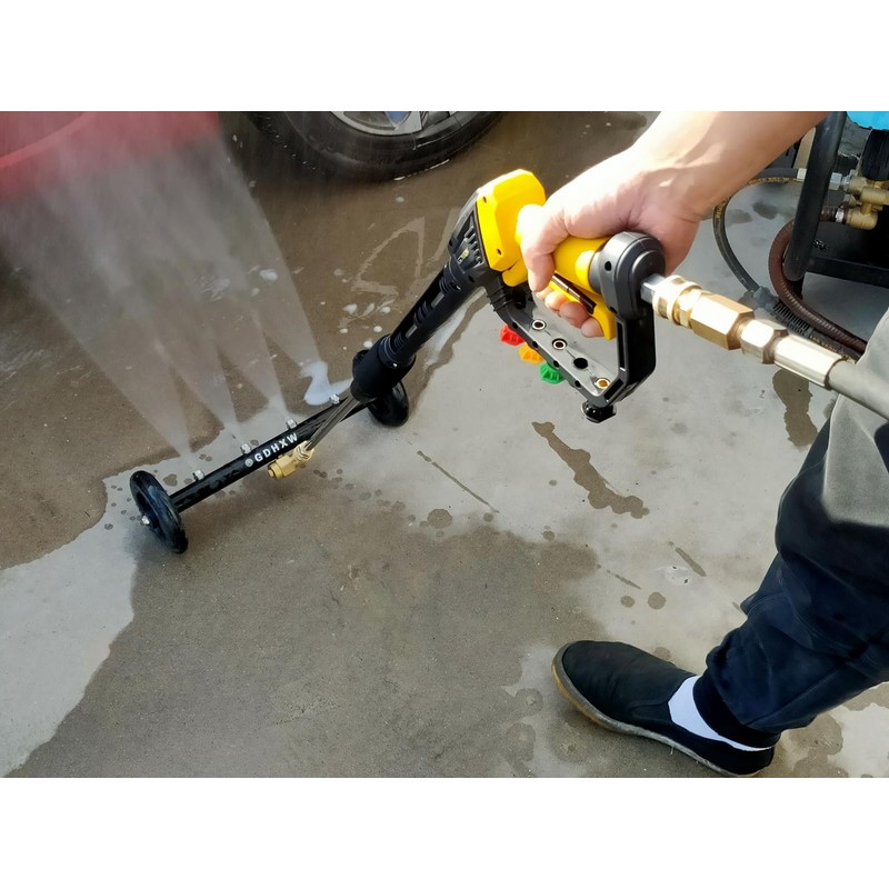 GDHXW High Power Washer Gun,Adjustable Pressure Washer Gun with Extension