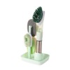 4 in 1 Soap Dispensing Dish Brush with 4 Replacement