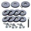 Goodway Pack of 16 Teflon Gliders, Furniture Glides, Floor Protection,