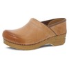 Dansko Women's Professional Honey Distressed Clog 6.5-7 Wide US