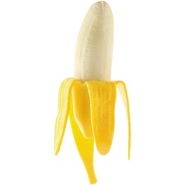 Banana Elastic Simulation Squeezing Simulation Fruits, Stretchy Soft Banana Toy Antistress Decompression Sensory Vent Reliever for Adults