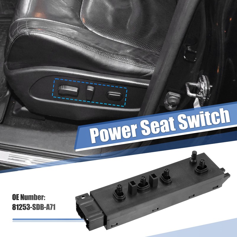 X AUTOHAUX Car Power Seat Adjustment Switch Replacement for Acura