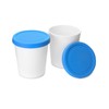 QWORK® Set of 2 Ice Cream Containers for Ice Cream