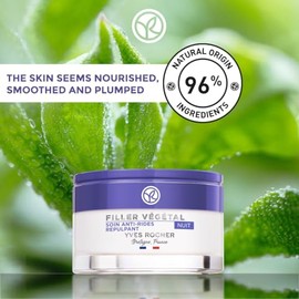 Yves Rocher Crema Facial De Noche Rellenadora De Arrugas