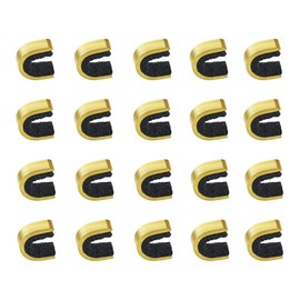 Nock Points Bow String Buckles Arrow Rest Buckles Arrow Rest Fastener Archery Accessories 20PCS Bowstring Nock Points Archery Clamps