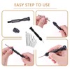 Precision Pin Vise Hand Drill with 25pcs Micro Twist Drill