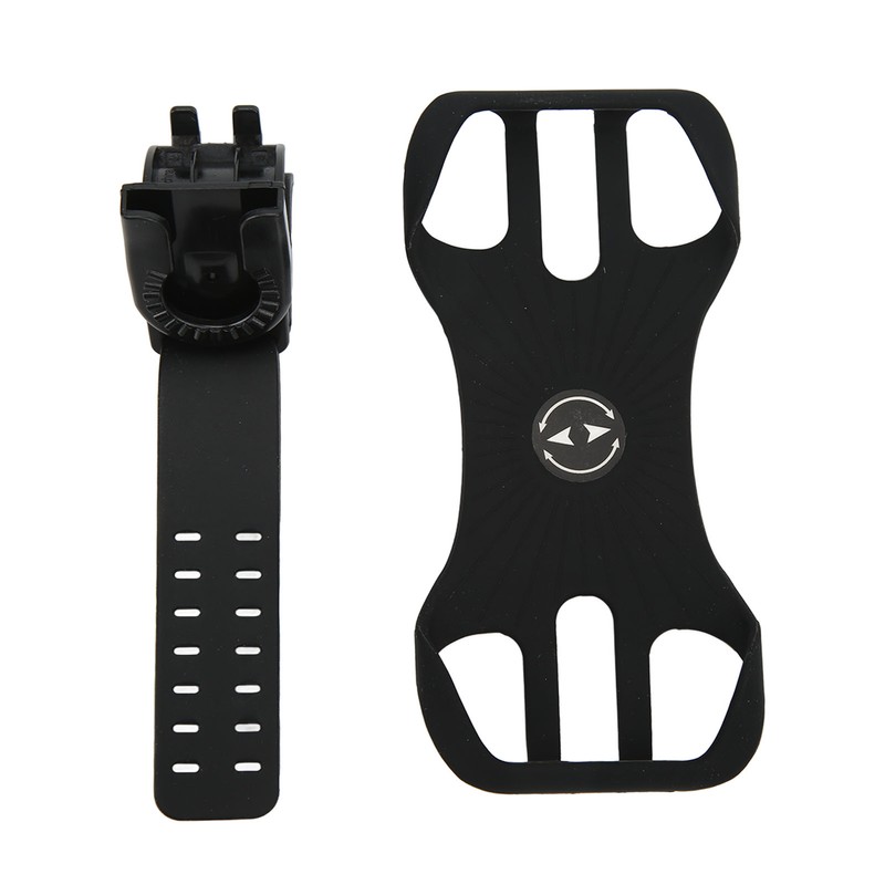 Motorcycle Phone Mount 360 Degree Rotation High Elastic Silicone Anti