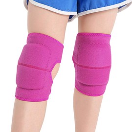 TINAYAUE Children's Knee Pads Boys Knee Protection Set Girls Elbow Pads Thick Sponge Knee Pads with Velcro Fastening for Football Dancing Skateboard MTB Cycling Set 2-14 Years