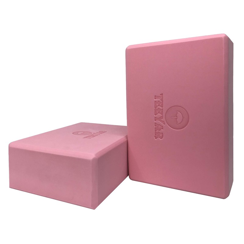 TEEYAR Yoga Blocks Set of 2 3 Size 23 x