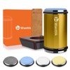 WANTTIK Rolling Knife Sharpener Kit, Upgraded Roller Knife Sharpener with