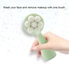 3pcs Facial Cleansing Brush Deep Cleansing Exfoliation Removing Blackhead Massaging