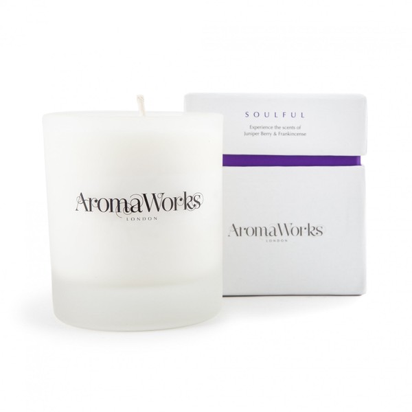 Aromaworks Soulful Juniper Berry & Frankincense Candle 30cl