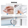Clamp Holder for Klemmfix Roller Blind, Ancable Double Roller Blind,