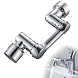 Aireador Extensor de Grifo Giratorio de 1080, Universal Extension de Grifo
