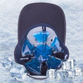 EA hat ice pack cooling hat pad head ice pack DD-13120 2ea
