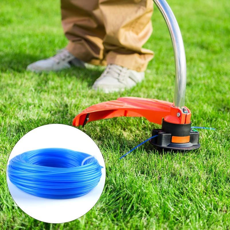 PLULON 2 Rolls 1.6mm x 20m Round Strimmer Wire Strimmer
