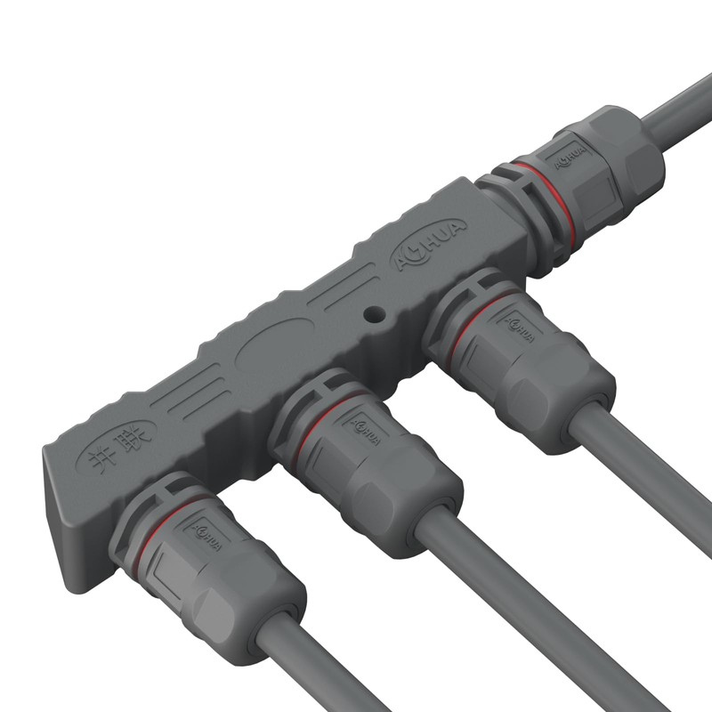 AOHUA M16 IP68 Waterproof 4-Way Junction Box (2-Pack) - 2