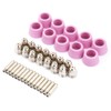 40pc/set AG60 SG55 Plasma Cutter Cutting Torch Consumables Electrode Nozzles