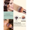 Brochas Velvoss 14 Piezas Cepillo Maquillaje Color Champán