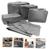 Baluue 8pcs Luggage Organizer Bags Set Travel Packing Cubes for