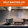 COMMERCIAL CHEF 2 Quart Cast Iron Saucepan, Dutch Oven Cast