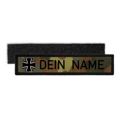 Copytec Iron Cross Patch with Your Name #32070