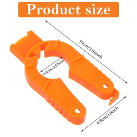 3-in-1 Bottle Opener, Pack of 2 Bottle Openers for Seniors, Screw Cap Opener, Plastic Bottle Opener, Multifunctional Bottle Opener, Easy to Use for Seniors, Hand Weakness