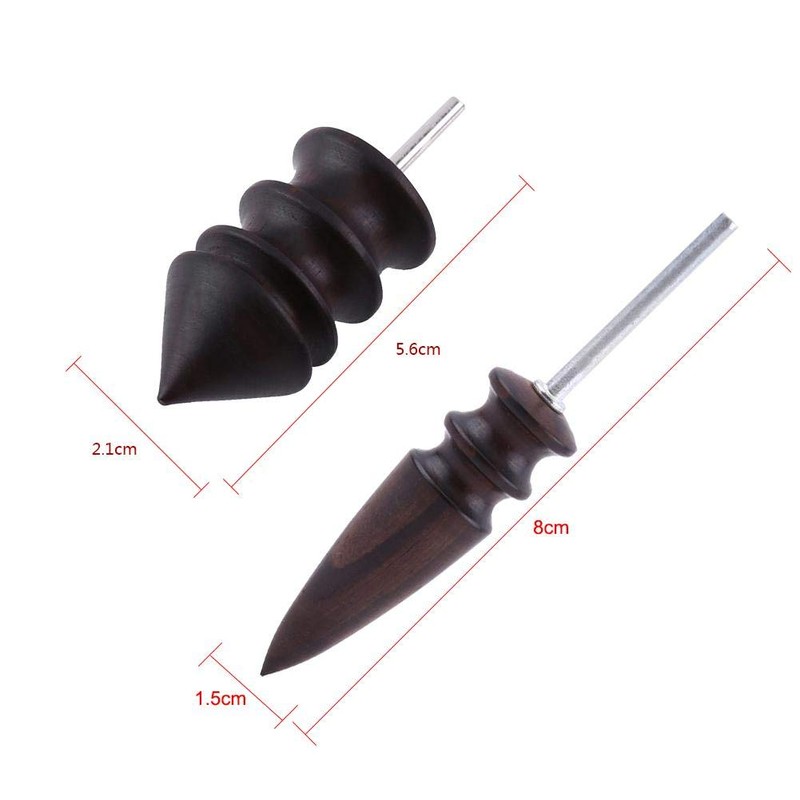 Brunissoir for Leather Polishing Tool, Hand Tool Dremel Tip Trim