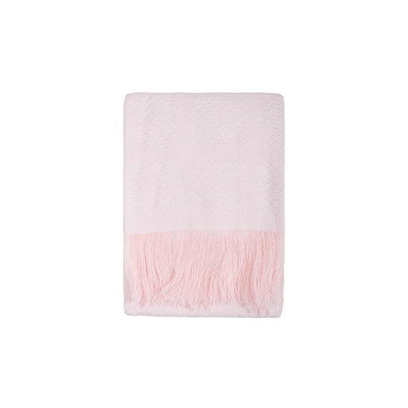 Junior Joy Zeo Check Baby Shawls (Pink)