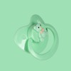Big Adult Sized Pacifier - Cute Bear (Green)