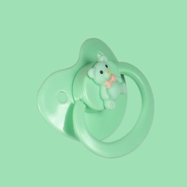 Big Adult Sized Pacifier - Cute Bear (Green)