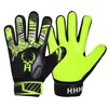 HHH Fußball-Torwarthandschuhe für Kinder, Jugend mit 4 mm Latex-Handflächen und
