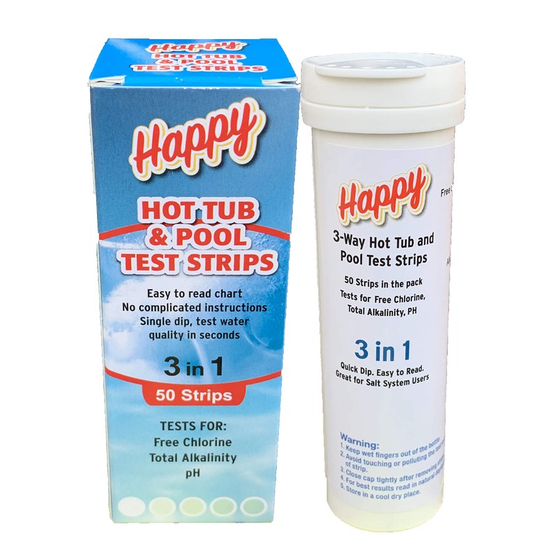 Happy Splash Pack, 50 x Chlorine Tablets 20g (1kg), Floating