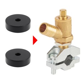 Briny River 40pcs 15mm Drain Off Cock Washers Drain Cock Seal, 14mm OD, 2.75mm ID, 4mm Thickness