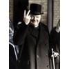 ART.COM Wall Photographic Print Winston Churchill Making His Famous V