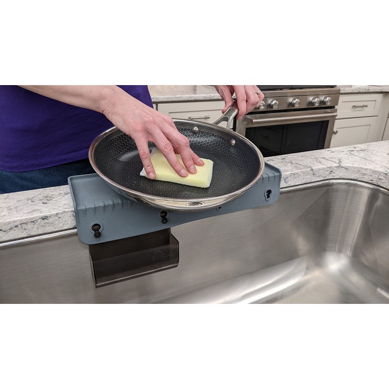 SiliSink Silicone Sink Edge Guard for Kitchen Sink - Fits