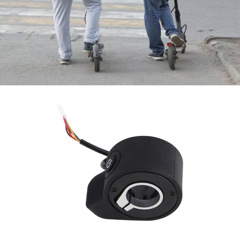 Electric Scooter Thumb Throttle ABS Single Button Electric Scooter Throttle