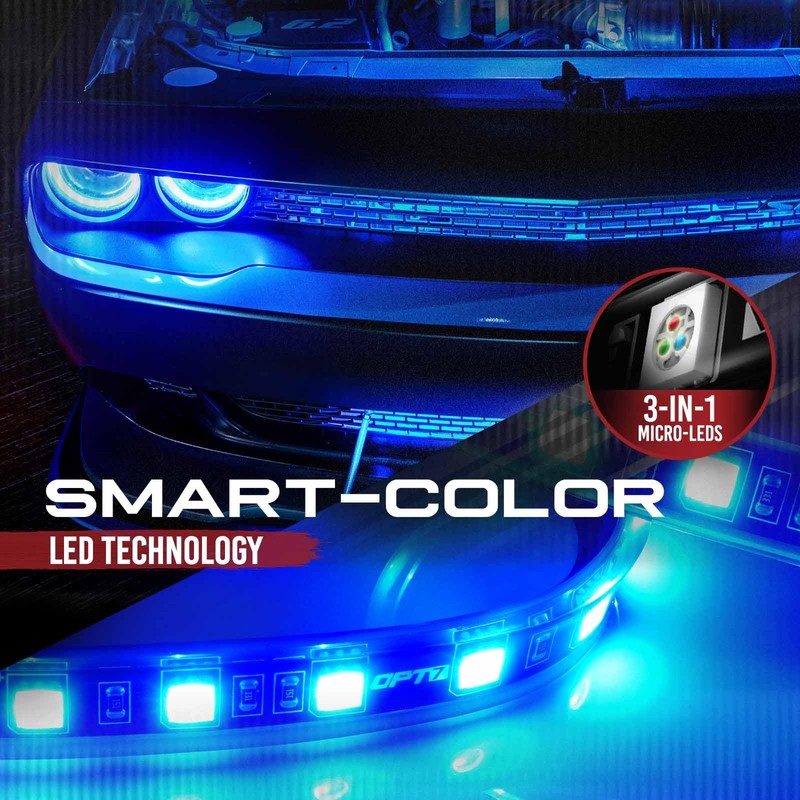 OPT7 Aura Single Row Expansion Pack - 2pc 12” RGB