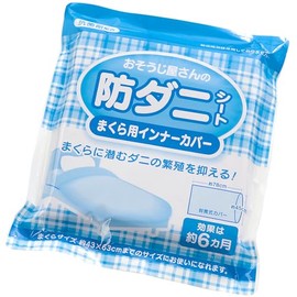 Cleaning Shop Anti-Mite Sheets for Pillows, Inner Cover, Pack of 2